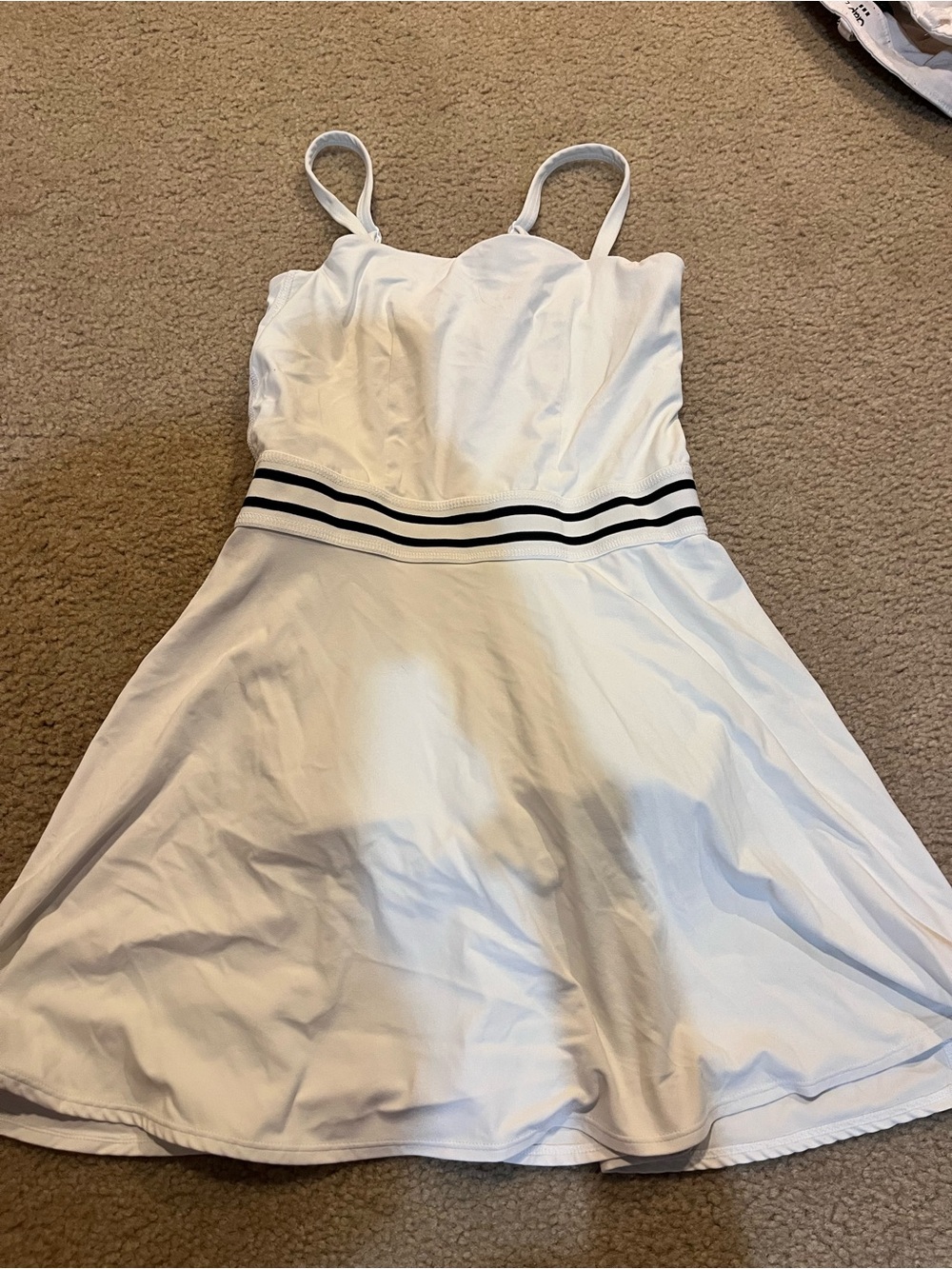 JoyLab White Strappy Active athletic dress xs